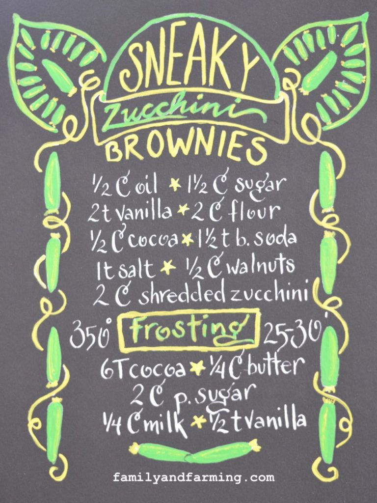 Zucchini Brownie Recipe