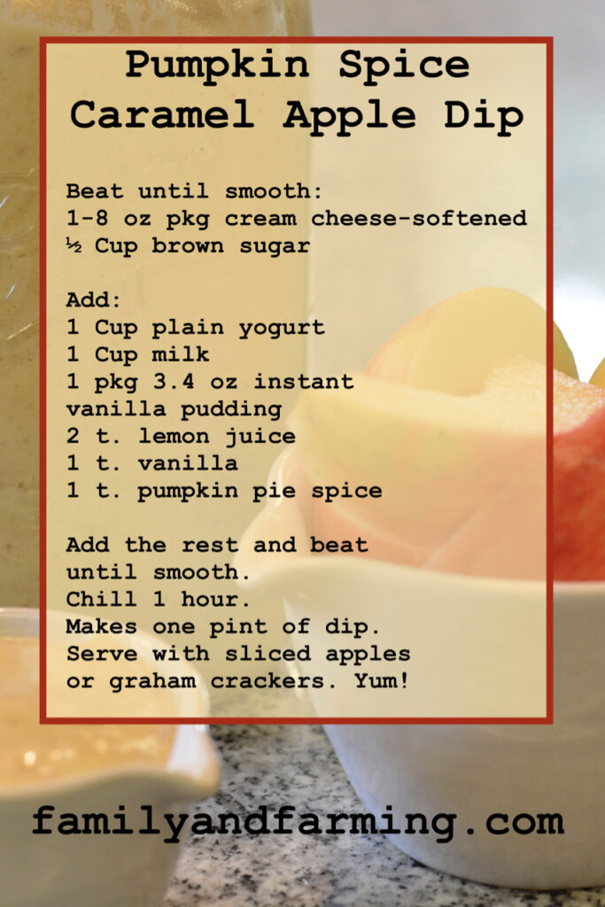 Pumpkin Spice Caramel Apple Dip Recipe