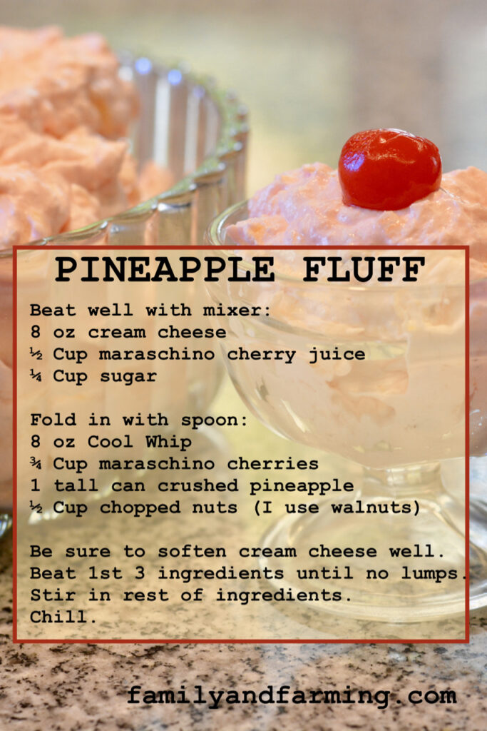 Pineapple Fluff Recipe