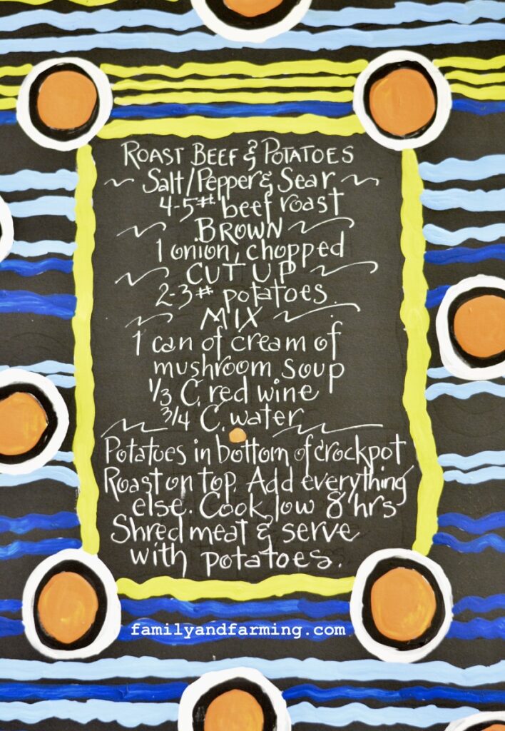Illustrated Beef and Potatoes