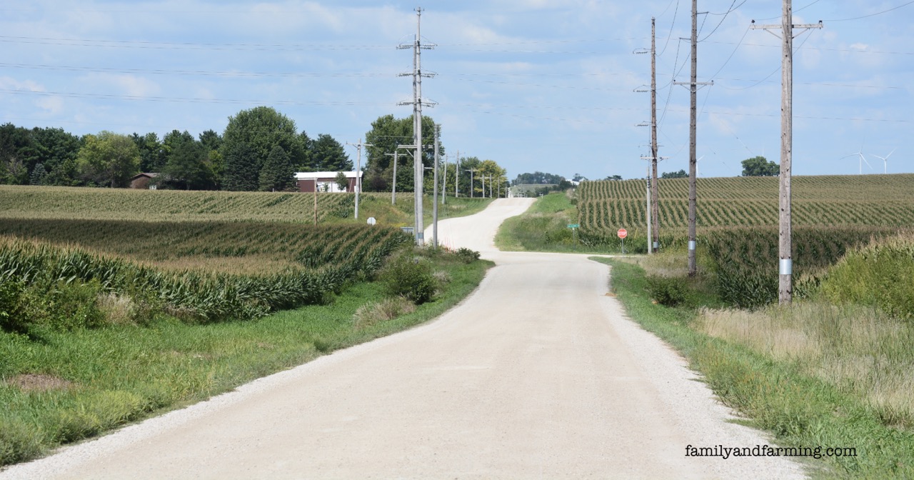 Iowa Country Road